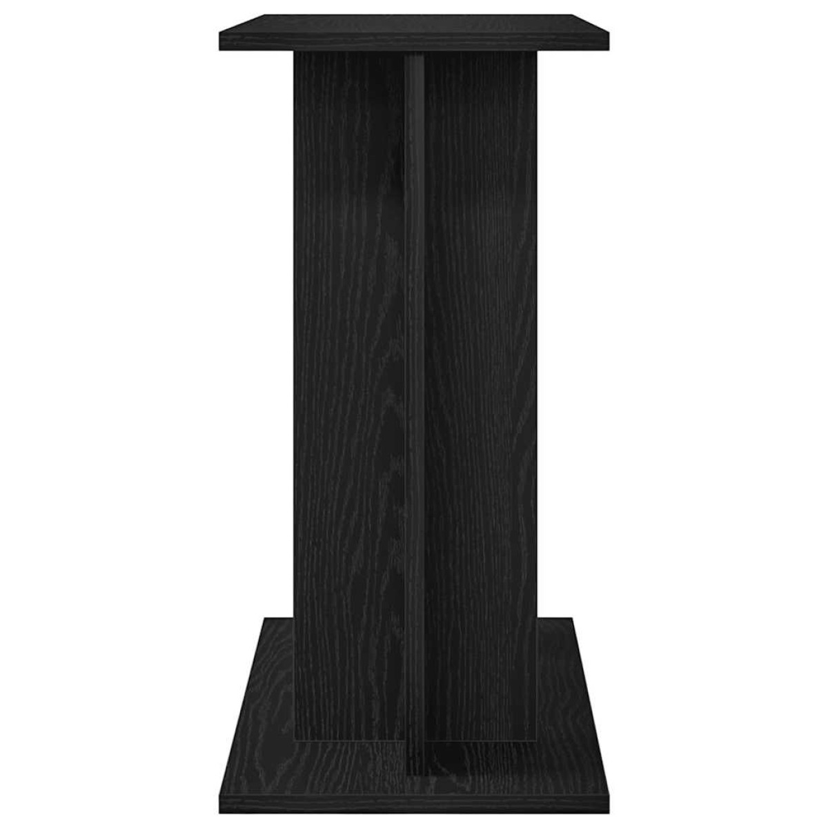 vidaXL Βάση Ενυδρείου Μαύρη Δρυς 60x30x60 εκ. από Τεχνητό Ξύλο