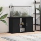 vidaXL Βάση Ενυδρείου Μαύρη Δρυς 101x41x58 εκ. από Τεχνητό Ξύλο