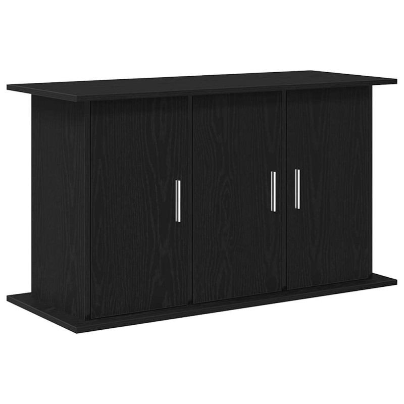 vidaXL Βάση Ενυδρείου Μαύρη Δρυς 101x41x58 εκ. από Τεχνητό Ξύλο