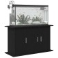vidaXL Βάση Ενυδρείου Μαύρη Δρυς 101x41x58 εκ. από Τεχνητό Ξύλο