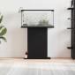 vidaXL Βάση Ενυδρείου Μαύρη Δρυς 75x36x72,5 εκ. από Τεχνητό Ξύλο