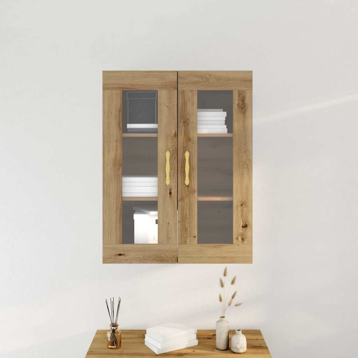 vidaXL Ντουλάπα Τοίχου Artisan Oak 69,5 x 34 x 90 εκ.