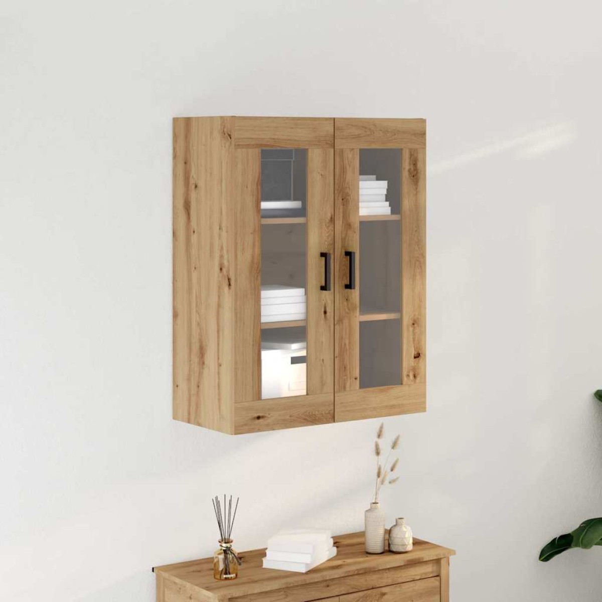 vidaXL Ντουλάπα Τοίχου Artisan Oak 69,5 x 34 x 90 εκ.