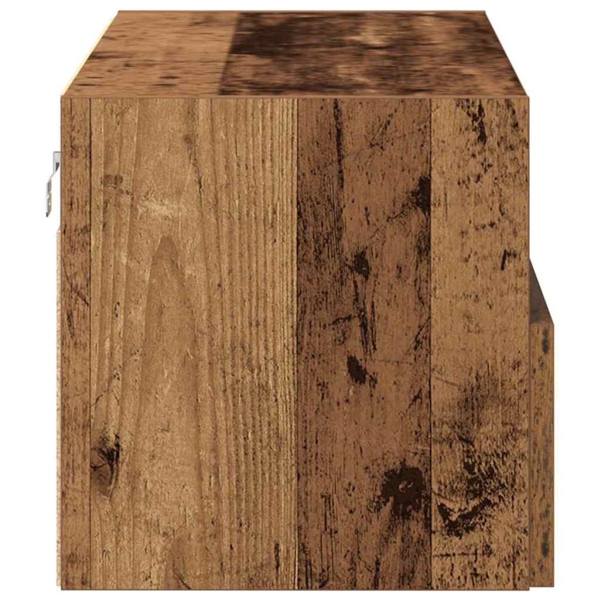 vidaXL Ντουλάπι Τηλεόρασης Τοίχου 100 x 30 x 30 cm Παλαιό ξύλο