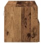 vidaXL Ντουλάπι Τηλεόρασης Τοίχου 100 x 30 x 30 cm Παλαιό ξύλο