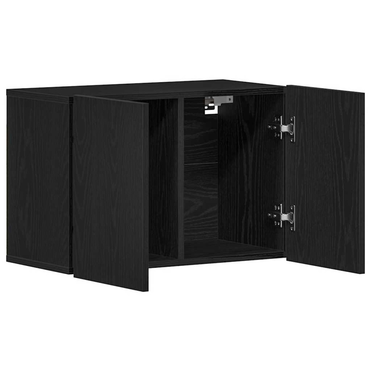 vidaXL Έπιπλο Τηλεόρασης Μαύρο Δρυς 60x30x41 εκ. από Τεχνητό Ξύλο