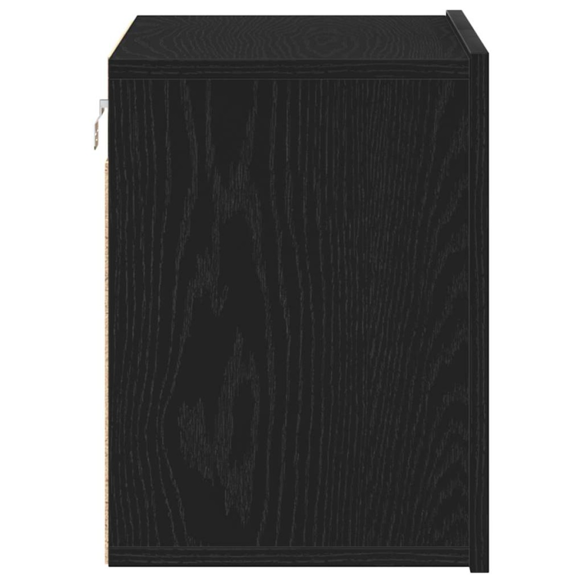 vidaXL Έπιπλο Τηλεόρασης Μαύρο Δρυς 60x30x41 εκ. από Τεχνητό Ξύλο