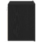 vidaXL Έπιπλο Τηλεόρασης Μαύρο Δρυς 60x30x41 εκ. από Τεχνητό Ξύλο