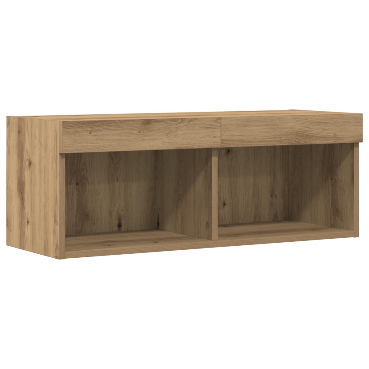vidaXL Σετ επίπλου τηλεόρασης 80 x 30 x 30 εκ artisan δρυς