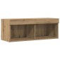vidaXL Σετ επίπλου τηλεόρασης 2 τμχ. Artisan Oak Επεξεργασμένο Ξύλο