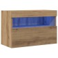vidaXL Ντουλάπι Τηλεόρασης Τοίχου 60 x 30 x 40 εκ. artisan δρυς