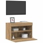 vidaXL Ντουλάπι Τηλεόρασης Τοίχου 60 x 30 x 40 εκ. artisan δρυς