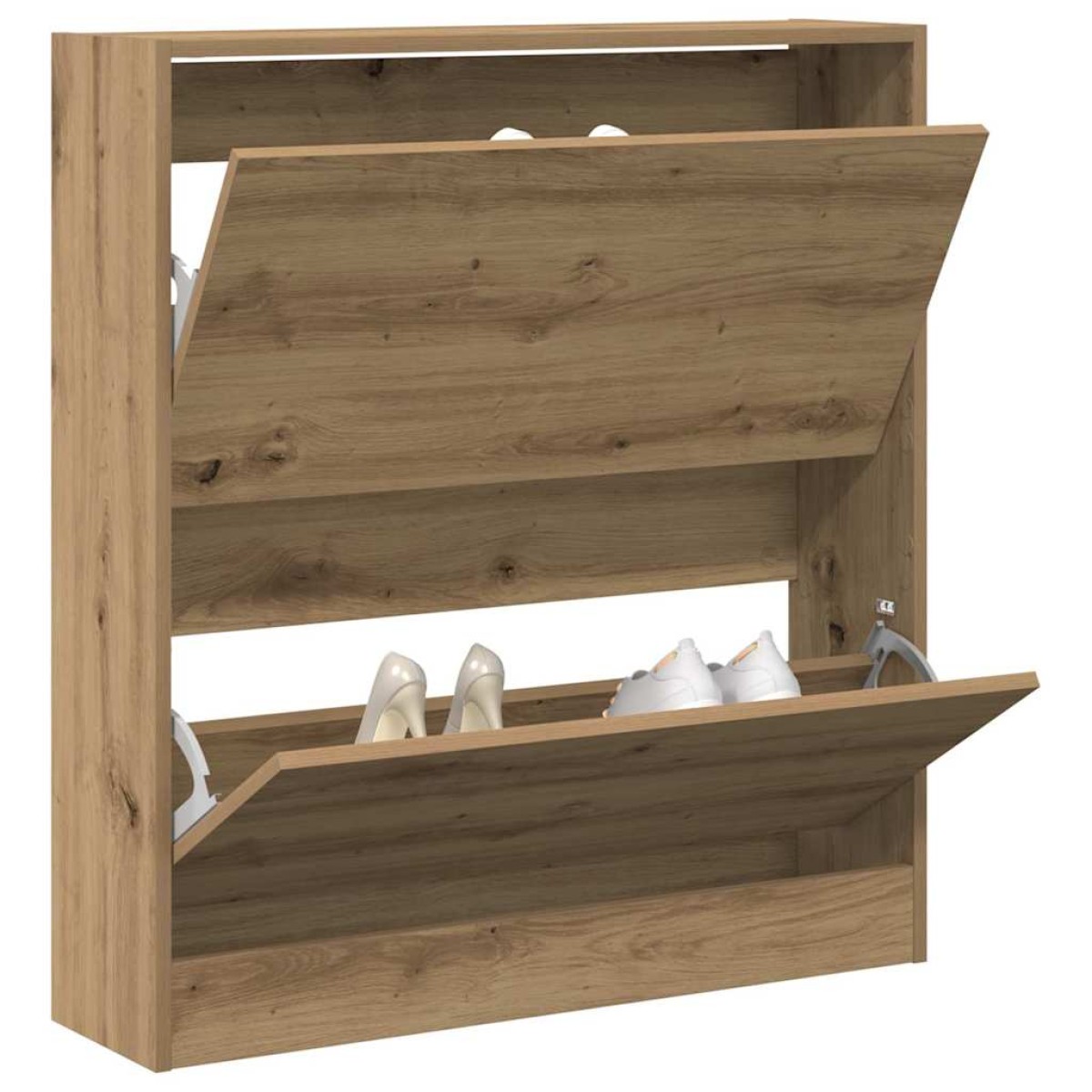 vidaXL Ντουλάπα Παπουτσιών 80 x 21 x 87,5 cm Επεξεργασμένο Ξύλο