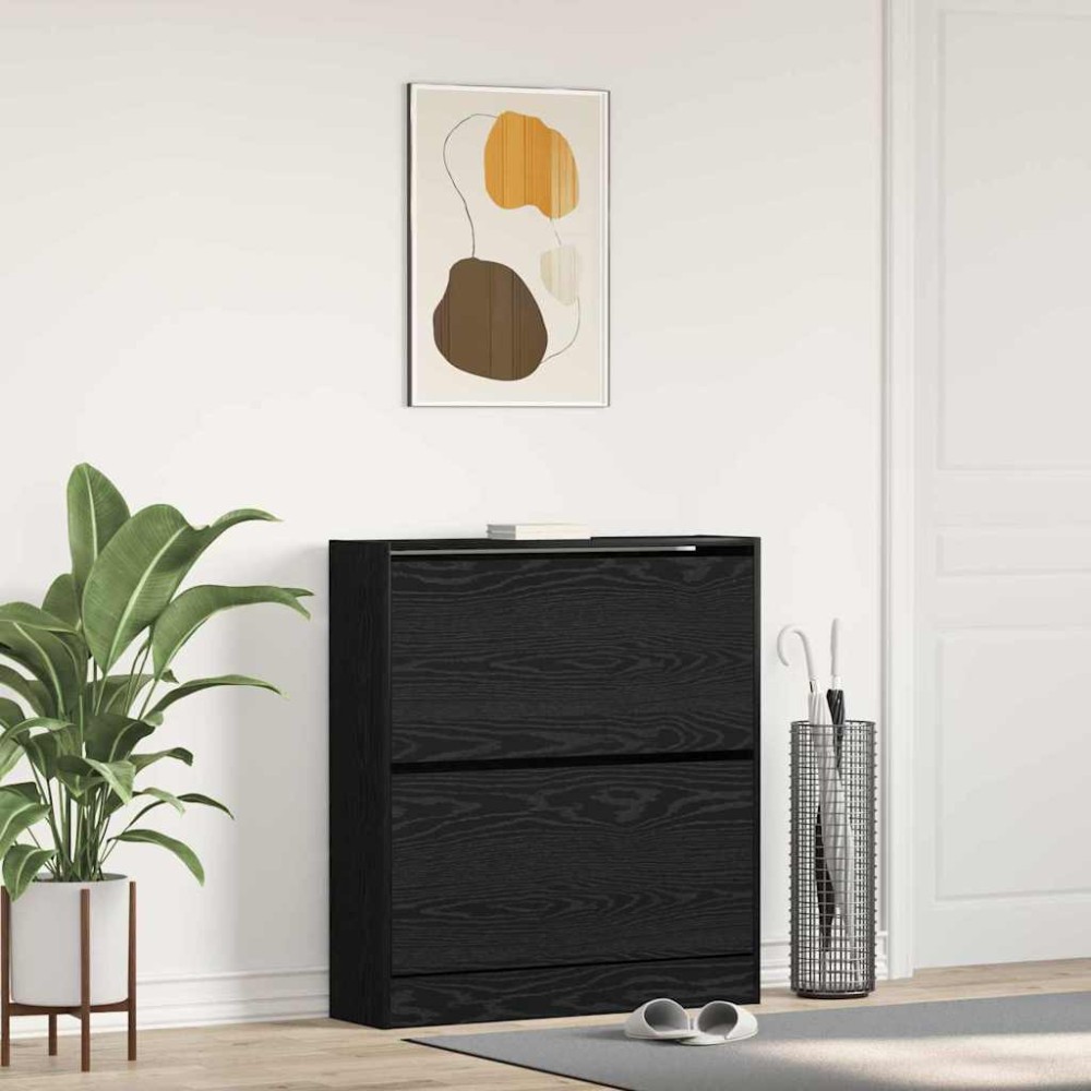 vidaXL Ντουλάπα Παπουτσιών 80 x 21 x 87,5 cm Επεξεργασμένο Ξύλο