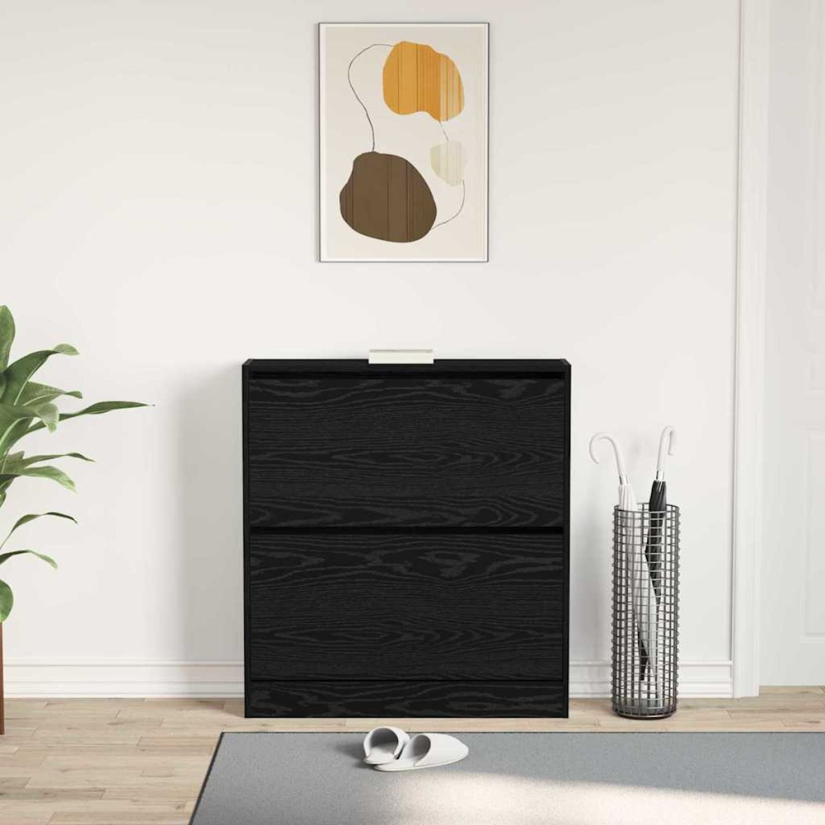 vidaXL Ντουλάπα Παπουτσιών 80 x 21 x 87,5 cm Επεξεργασμένο Ξύλο