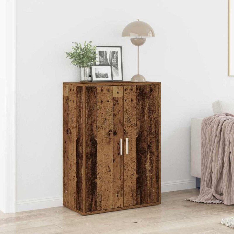 vidaXL Πλαϊνό γραφείο Παλιό ξύλο 60 x 31 x 84 εκ. Επεξεργασμένο Ξύλο
