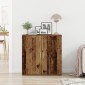 vidaXL Πλαϊνό γραφείο Παλιό ξύλο 79 x 38 x 80 εκ. Επεξεργασμένο Ξύλο