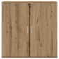 vidaXL Πλαϊνό γραφείο Artisan Oak 79 x 38 x 80 εκ. Επεξεργασμένο Ξύλο