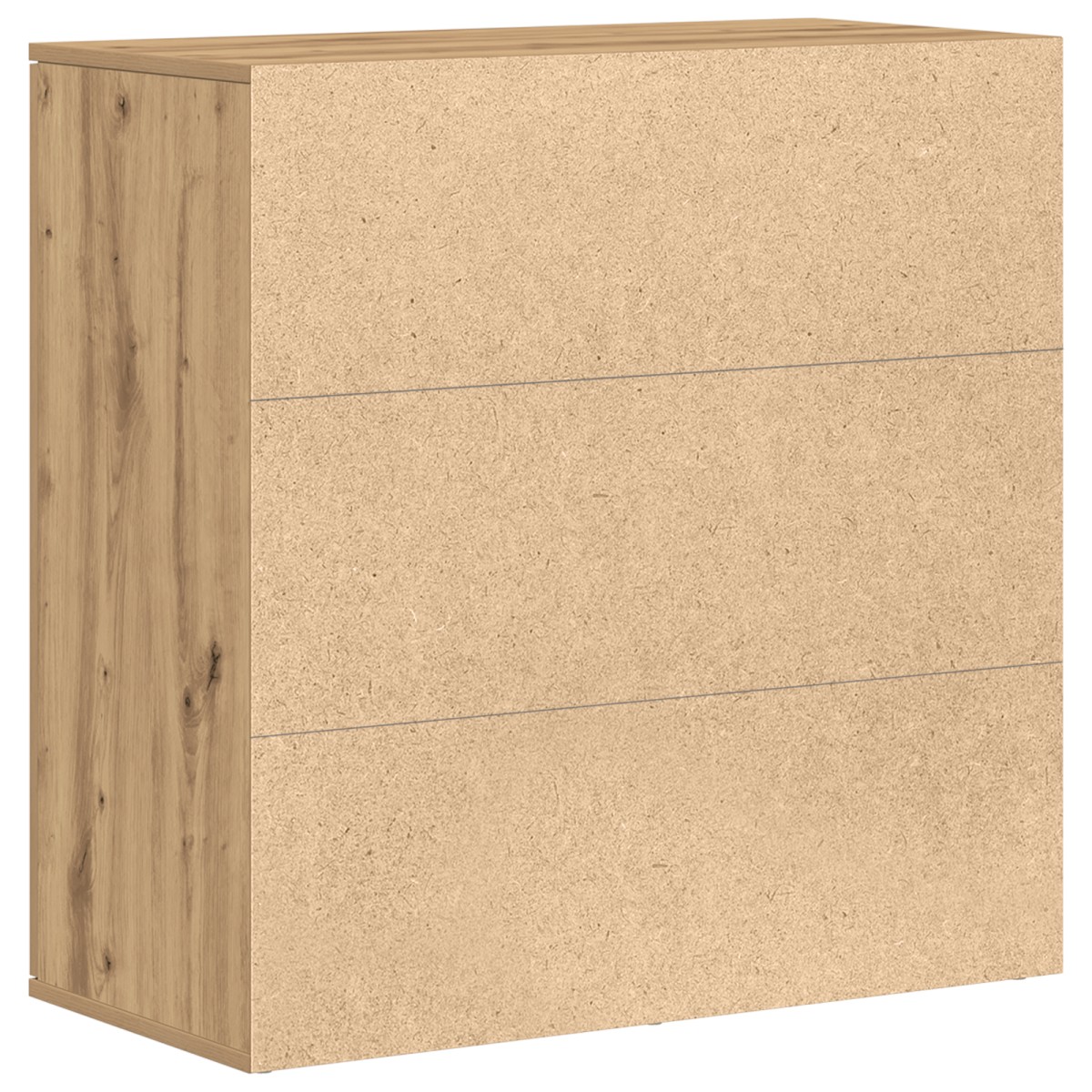 vidaXL Πλαϊνό γραφείο Artisan Oak 79 x 38 x 80 εκ. Επεξεργασμένο Ξύλο