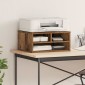 vidaXL Σταντ Εκτυπωτή Παλαιωμένο ξύλο 49 x 40 x 22,5 εκ