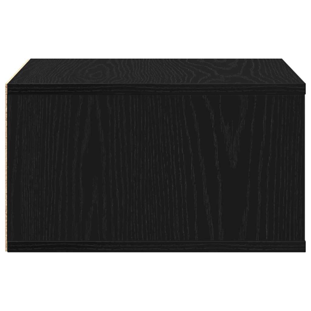 vidaXL Σταντ Εκτυπωτή Μαύρη Δρυς 49 x 40 x 22,5 εκ Επεξεργασμένο Ξύλο