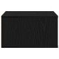vidaXL Σταντ Εκτυπωτή Μαύρη Δρυς 49 x 40 x 22,5 εκ Επεξεργασμένο Ξύλο