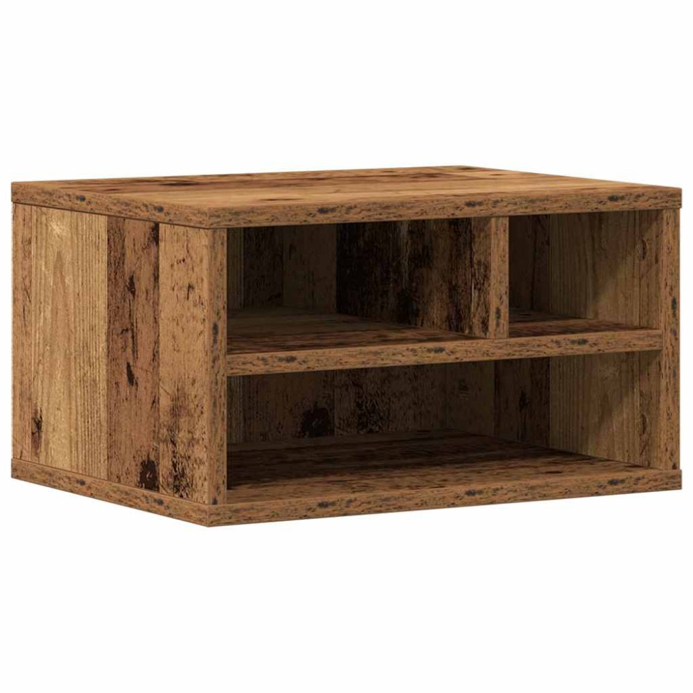 vidaXL Σταντ Εκτυπωτή Παλιό ξύλο 40 x 32 x 22,5 εκ Επεξεργασμένο Ξύλο