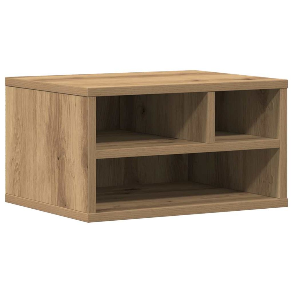 vidaXL Σταντ Εκτυπωτή Artisan Oak 40 x 32 x 22,5 εκ Επεξεργασμένο Ξύλο