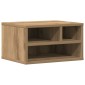 vidaXL Σταντ Εκτυπωτή Artisan Oak 40 x 32 x 22,5 εκ Επεξεργασμένο Ξύλο