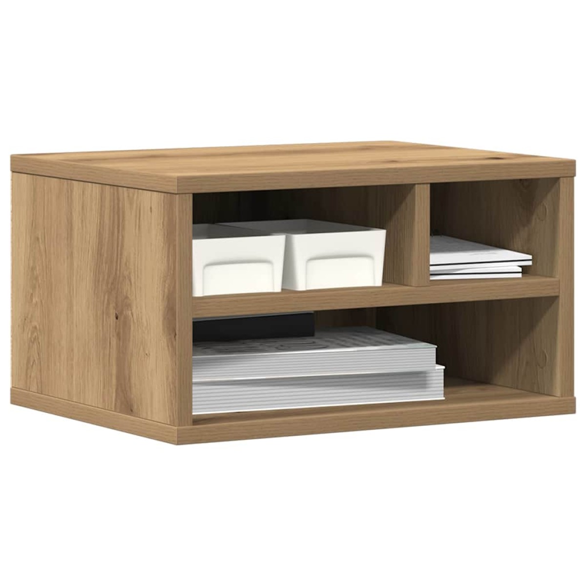 vidaXL Σταντ Εκτυπωτή Artisan Oak 40 x 32 x 22,5 εκ Επεξεργασμένο Ξύλο
