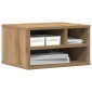 vidaXL Σταντ Εκτυπωτή Artisan Oak 40 x 32 x 22,5 εκ Επεξεργασμένο Ξύλο