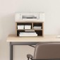 vidaXL Σταντ Εκτυπωτή Artisan Oak 40 x 32 x 22,5 εκ Επεξεργασμένο Ξύλο