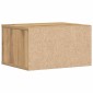 vidaXL Σταντ Εκτυπωτή Artisan Oak 40 x 32 x 22,5 εκ Επεξεργασμένο Ξύλο