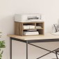 vidaXL Σταντ Εκτυπωτή Artisan Oak 40 x 32 x 22,5 εκ Επεξεργασμένο Ξύλο
