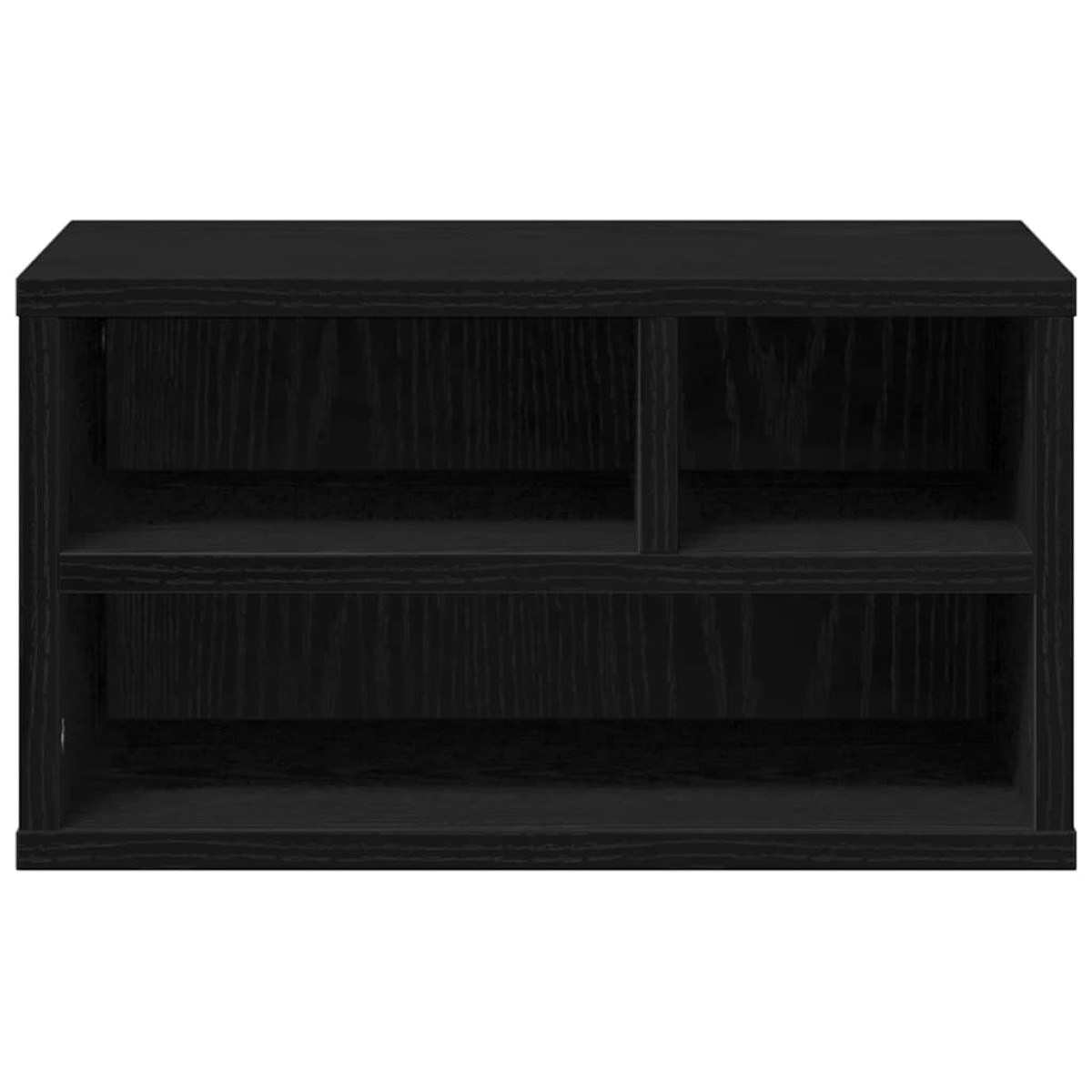vidaXL Σταντ Εκτυπωτή Μαύρη Οξυά 40 x 32 x 22,5 εκ Επεξεργασμένο Ξύλο