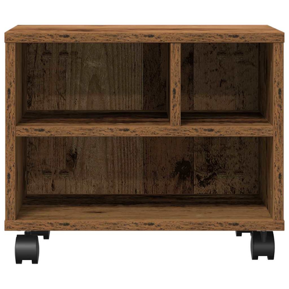 vidaXL Σταντ Εκτυπωτή Παλιό ξύλο 41 x 32 x 34,5 εκ. Επεξεργασμένο Ξύλο