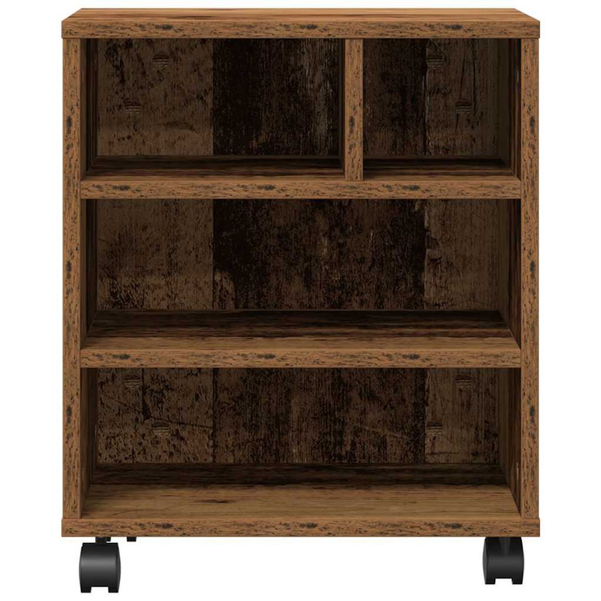 vidaXL Σταντ Εκτυπωτή Παλαιωμένο ξύλο 41 x 32 x 48 εκ.