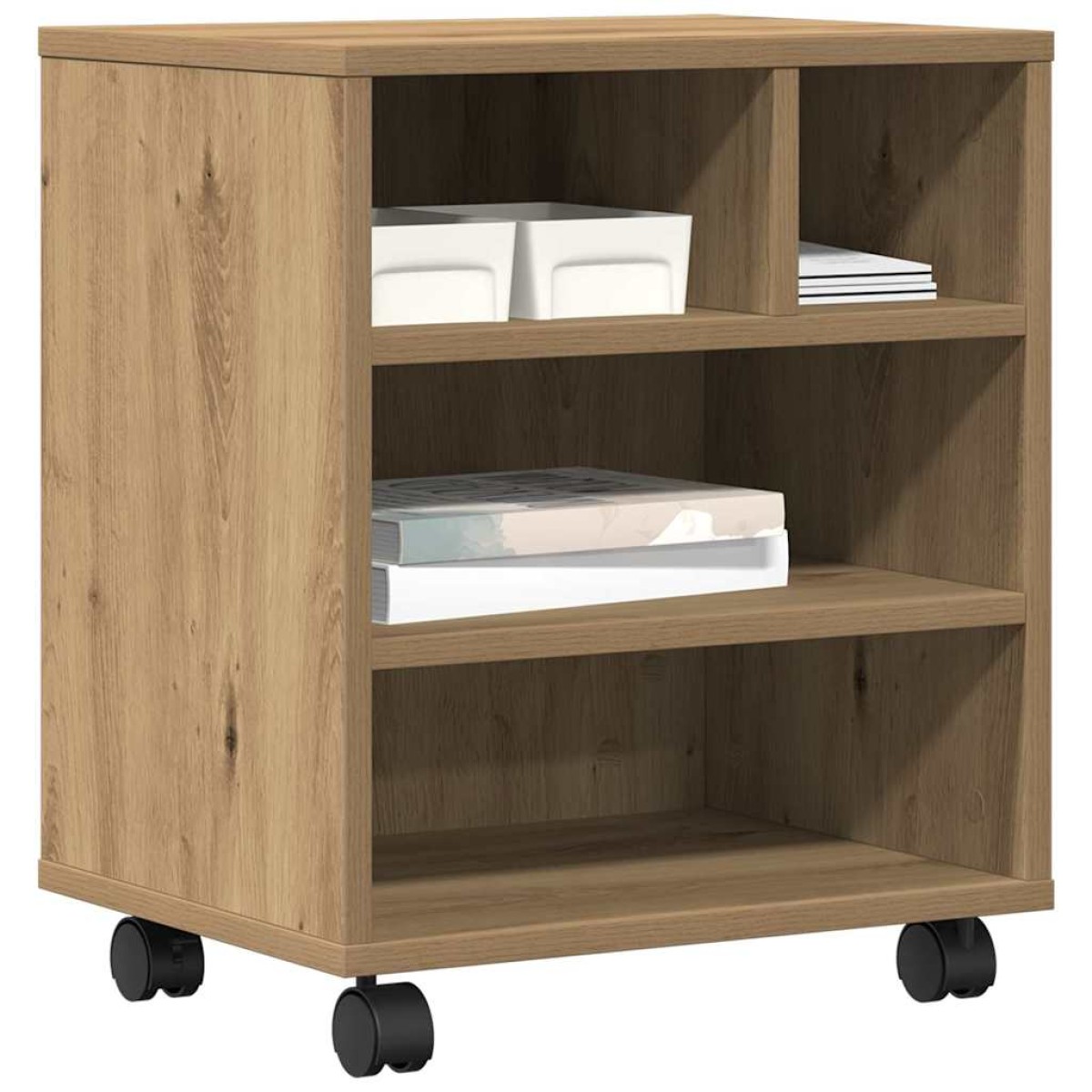 vidaXL Σταντ Εκτυπωτή Artisan Δρυς 41 x 32 x 48 εκ. Επεξεργασμένο Ξύλο