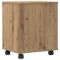 vidaXL Σταντ Εκτυπωτή Artisan Δρυς 41 x 32 x 48 εκ. Επεξεργασμένο Ξύλο