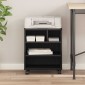 vidaXL Σταντ Εκτυπωτή Μαύρη Δρυς 41 x 32 x 48 εκ. Επεξεργασμένο Ξύλο