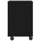 vidaXL Σταντ Εκτυπωτή Μαύρη Δρυς 41 x 32 x 48 εκ. Επεξεργασμένο Ξύλο