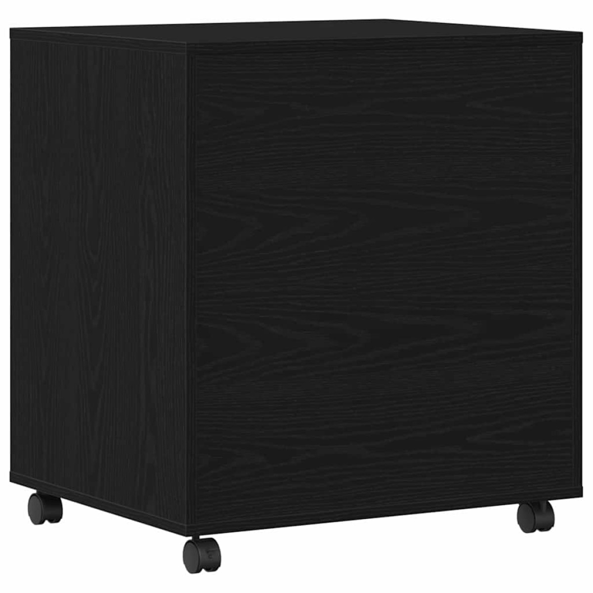 vidaXL Σταντ Εκτυπωτή Μαύρη δρυς 60 x 50 x 67 εκ. Επεξεργασμένο Ξύλο