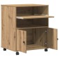 vidaXL Σταντ Εκτυπωτή Artisan Δρυς 60 x 48 x 74 εκ. Επεξεργασμένο Ξύλο