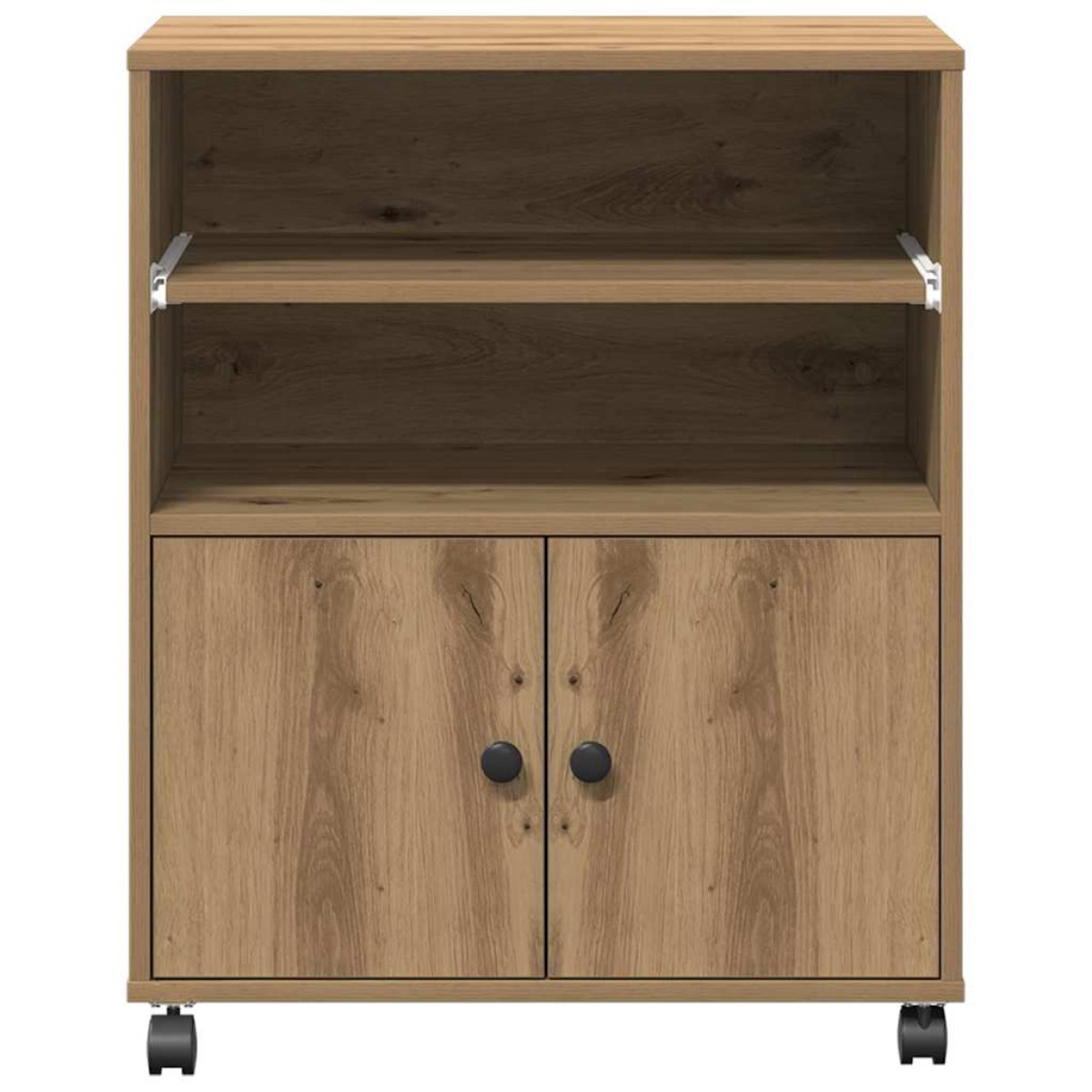 vidaXL Σταντ Εκτυπωτή Artisan Δρυς 60 x 48 x 74 εκ. Επεξεργασμένο Ξύλο