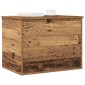 vidaXL Κουτί αποθήκευσης Παλαιό ξύλο 60 x 42 x 46 cm