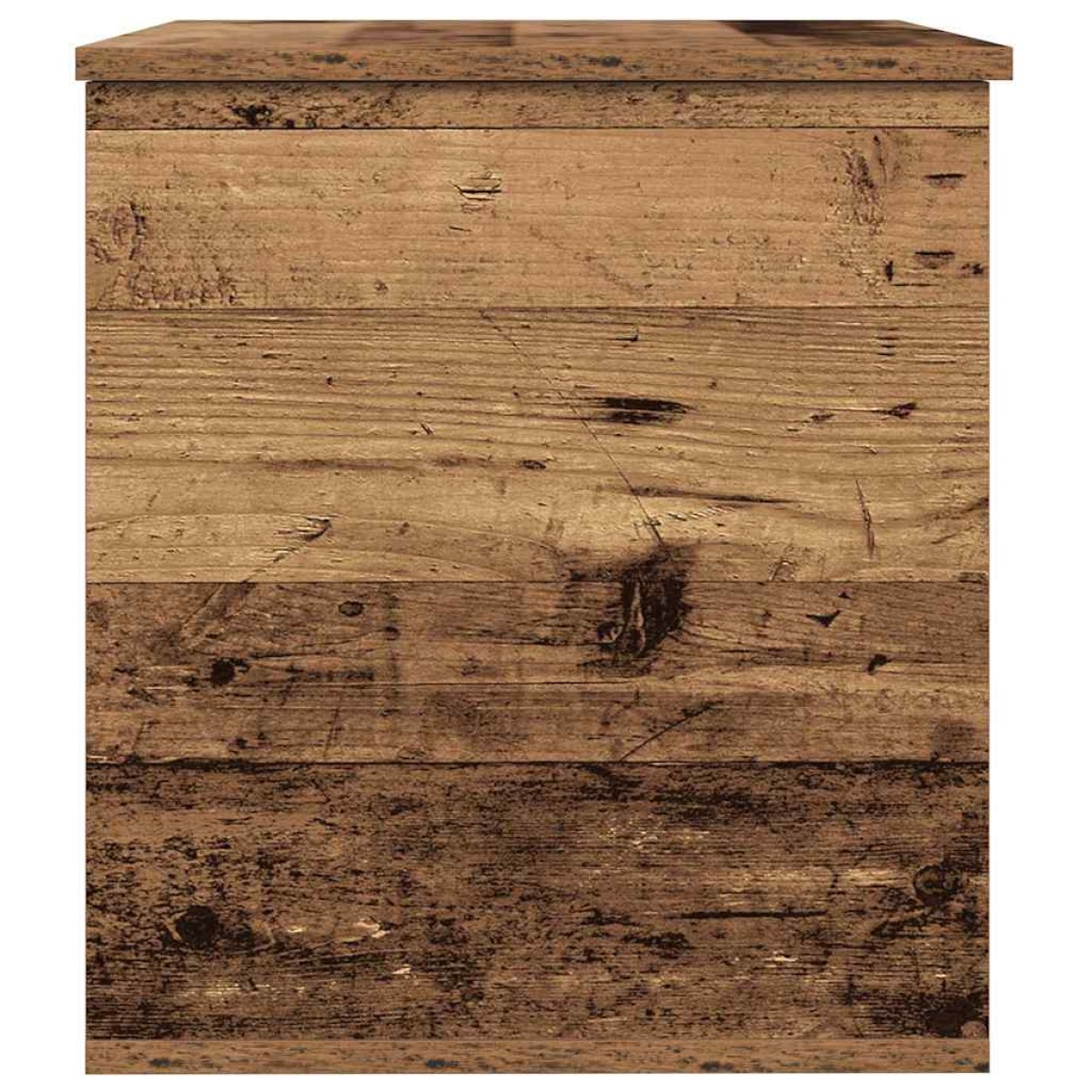 vidaXL Κουτί αποθήκευσης Παλαιό ξύλο 60 x 42 x 46 cm