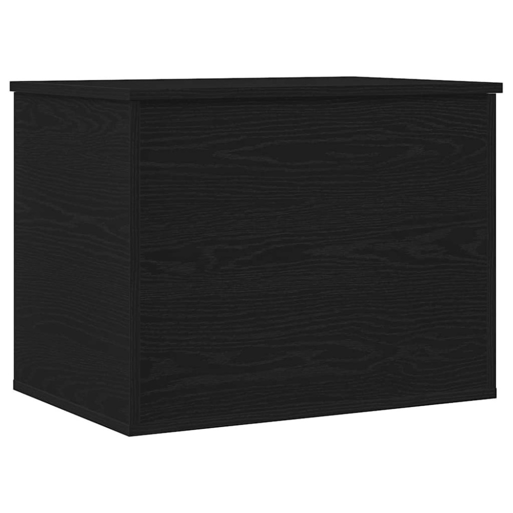 vidaXL Κουτί αποθήκευσης Μαύρη δρυς 60 x 42 x 46 cm Επεξεργασμένο Ξύλο