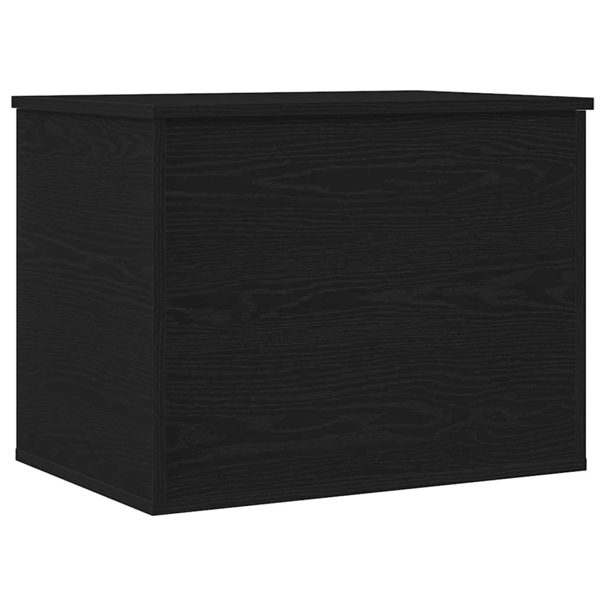 vidaXL Κουτί αποθήκευσης Μαύρη δρυς 60 x 42 x 46 cm Επεξεργασμένο Ξύλο