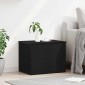 vidaXL Κουτί αποθήκευσης Μαύρη δρυς 60 x 42 x 46 cm Επεξεργασμένο Ξύλο