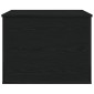 vidaXL Κουτί αποθήκευσης Μαύρη δρυς 60 x 42 x 46 cm Επεξεργασμένο Ξύλο
